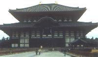 The great Hall of Todaiji Monastery in Nara/Japan