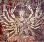 Statue of a Thousand Arms Guanyin, Shuanglin Monastery, Pingyao/Shandong