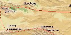 Map Northern Wei