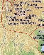 Map Southern Dynasties