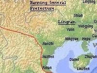 Map Sui Dynasty