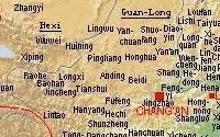 Map Sui Dynasty