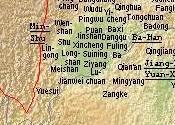 Map Sui Dynasty