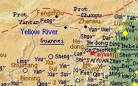 Map Tang Dynasty